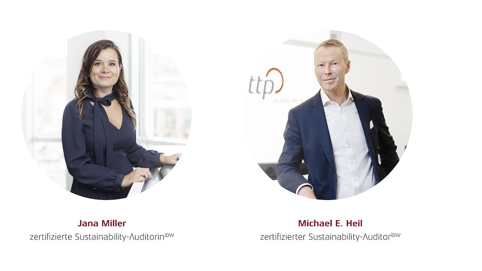 Jana Miller und Michael E. Heil: Zertifizierte Sustainability-Auditoren